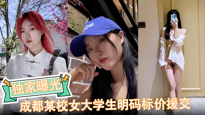 独家曝光成都某校女大学生明码.标价援交陪玩伴游卖逼视频被金主爆出完整版