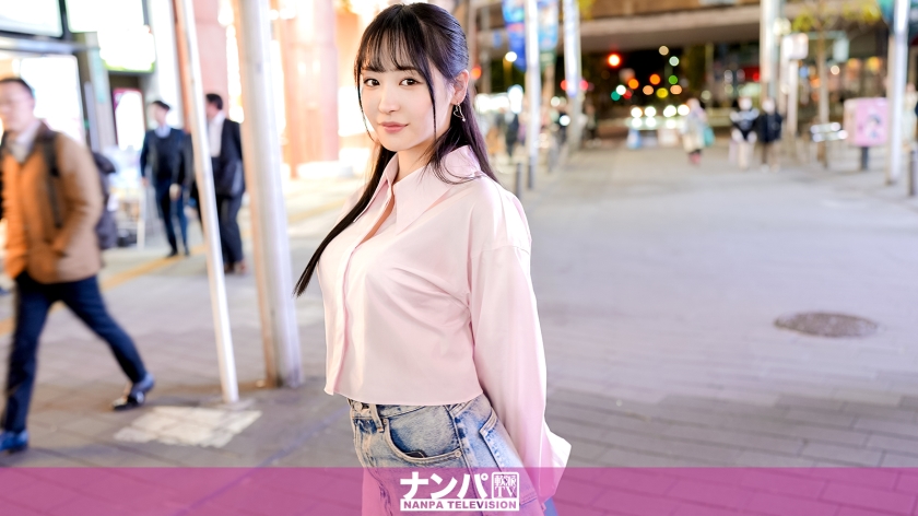 200GANA-3080 マジ軟派、初撮。 2076 ハニカミ笑顔がたまらない！アイドルフェイスの女子大生を池袋